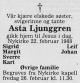 Asta Karlsdatter Ljunggren